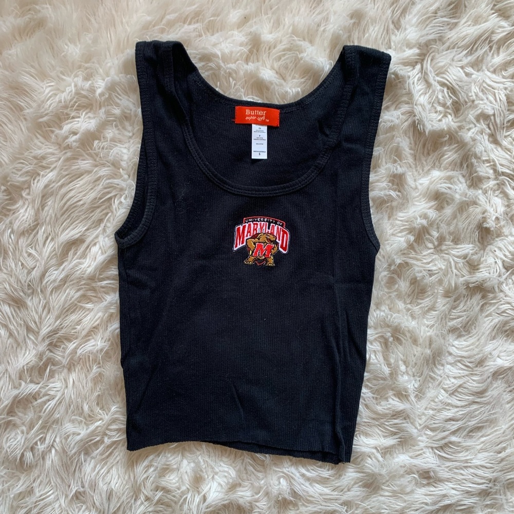 University of Maryland cropped tank top